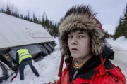Overhalla, Norway - Ole Henrik Blengslie (one of the main cast) looks a little confused. He has a long day ahead with the rescue of a big truck in the ditch.