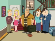 L-R: Terry Bates, Francine, Libby, Tank Bates, Greg Corbin, Stan
