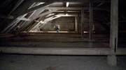 Dachstuhl Schüttkasten in Essling.