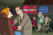 L-R: Fry, Al Gore, Nichelle Nichols, Gary Gygax, Stephen Hawking