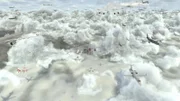 CGI - a lot of planes in the sky