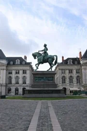 Statue de Jeanne d'Arc, Orléans, France.