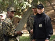 "Alibi" -- The NCIS team is forced to re-examine a hit-and-run murder case when a former FBI agent turned lawyer confides in Gibbs that her client's confidential alibi is solid.