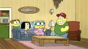 l-r: Cricket Green, Tilly Green, Gramma Alice, Bill Green