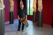 Tuba-Professor Andreas Martin Hofmeir hat ein besonders gutes Immunsystem und ist fast nie krank.
