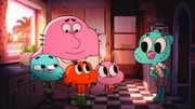 v.li.: Gumball, Richard, Darwin, Anais, Nicole