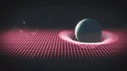 Der Weltraum ist nicht leer. Raumzeit bildet eine Struktur, die das Universum zusammenhält.