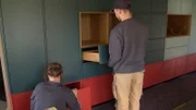 Arts and Objects baut individuelle Maßanfertigungen wie diese Schrankwand.