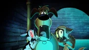 v.li.: Bunnicula, Harold, Chester