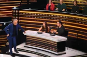 (v.l.n.r.) Jörg Pilawa; Sarah Engels; Bülent Ceylan