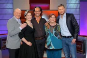 v.li. Bodo Bach, Enie van de Meiklokjes, Christoph Sonntag, Alice Hoffmann und Florian Weber.