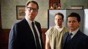 L-R: Jason Bull (Michael Weatherly), Chris Coleman (Michael Drayer ), Benny Colón (Freddy Rodríguez)