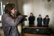 Von links: Rolf Poller (Armin Rohde, vorn), Nico Sauer (Maik Rogge), Lisa (Janina Schauer) und Robin Sauer (Vincent Krüger).