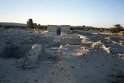 Der Alexandertempel in der Oase Baharija. Die einzige Weihestätte in Ägypten, die dem legendären Makedonen geweiht ist.