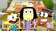 l-r: Cricket Green, Tilly Green, Remy