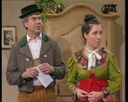 L-R: Beni (Erich Seyfried), Kathi (Gerda Steiner)