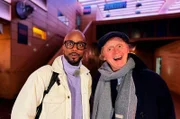 Pierre M. Krause (r.) und Yared Dibaba.