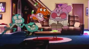 v.li.: Nicole, Gumball, Anais, Darwin, Richard