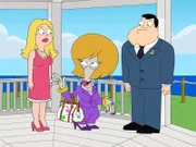 (v.l.n.r.) Francine Smith; Roger; Stan Smith