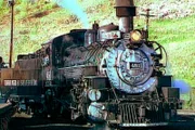 Eine Fahrt mit der Durango & Silverton Railroad, Colorado.
