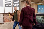 Butsch (Götz Schubert) konfrontiert Melchior Steinberg (Stephan Kampwirth).