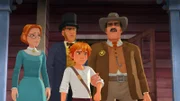 Tom wird vom Sheriff festgehalten und des Diebstahls beschuldigt.