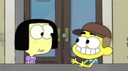 L-R: Tilly Green (voiced by Marieve Herington), Cricket Green (voiced by Chris Houghton)