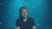 Dr. David Bierbach versucht mehr über Schwarmverhalten von Fischen rauszufinden - mit Hilfe eines "Robofisches".
