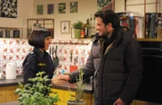 Florian und Josephine sind überrumpelt, als Bamberger sie zum Joggen „verkuppelt“. Von links: Polizistin Josephine Drechsler (Mira Mazumdar) und Florian Brunner (Tommy Schwimmer).