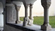 Geheimnisvolle Doppelsäule Kloster Millstatt.