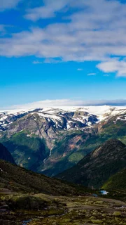 Landschaft rund um Skjeggedal / Tyssedal