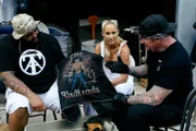 L-R: A.J. Francis, Michelle McCool, Mark Calaway