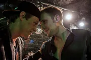 ARD/HR TATORT: DAS HAUS AM ENDE DER STRASSE, Kriminalfilm, Deutschland 2015, Robin Sauer (Vincent Krüger, links) und Nico Sauer (Maik Rogge).
