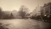Blick auf den damaligen Blücherplatz. Heute Universitätsplatz und Teil der "Kröpi'.