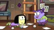 On the left: Tilly Green (voiced by Marieve Herington)