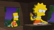 L-R: Bart und Lisa