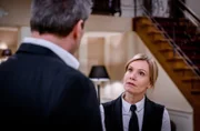 Katja ist sprachlos, als Christoph vermutet, dass sie mit Markus unter einer Decke steckt.