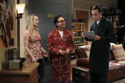 Gute Freunde: Sheldon, Leonard und Penny.