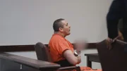 Alan McCarty screaming in court.