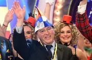 Gregor Gysi, Vorsitzender der Europäischen Linken, erhielt am 11. Februar 2017 den Orden "Wider den tierischen Ernst" in Aachen.