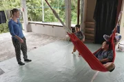 Auf und davon Staffel 16 Folge 5 Ecuador: Das Obergeschoss des Hauses ist eine Baustelle.