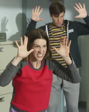 Will mit ihrer Gruppe an einem Wettbewerb teilnehmen: Sue (Eden Sher) ...