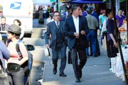John Reese (Jim Caviezel, r.), Harold Finch (Michael Emerson)