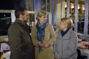 Anna (Jeanette Biedermann, r.) verlangt von Ingo (Wolfgang Wagner, l.), endlich auch Susanne (Heike Jonca, M.) die Wahrheit zu sagen und arrangiert ein Treffen zwischen den beiden ...