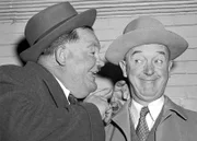 Oliver Hardy und Stan Laurel.