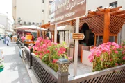 Das „Al Bait Alqadeem“, ein Restaurant im historischen Viertel „Al Ras“ in Dubai.