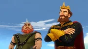 König Uther und König Horsa sind ewige Rivalen.