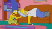 Marge (l.); Homer (r.)