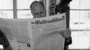 Die "Waldrundschau", Zeitung für rund 3.000 Einwohner in Waldkirchen im Bayerischen Wald.