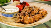 Hühnchen- und Hammel-Kebabs vom Restaurant „Al Ustad Special Kabab“ in Dubai.